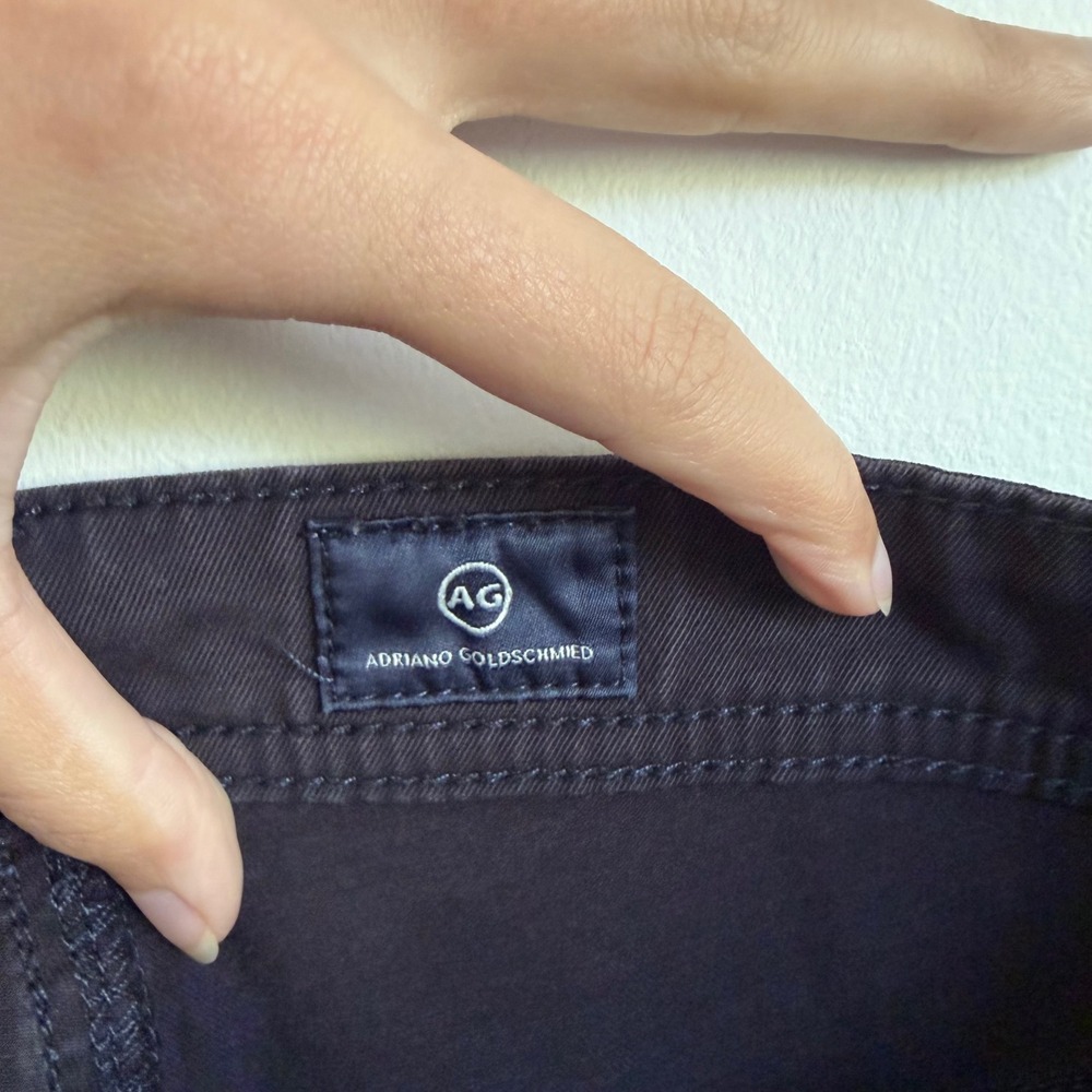 AG Adriano Goldschmied The Tellis Modern Slim Leg Pants Black 36x32 1783BESNNY - Picture 3 of 4